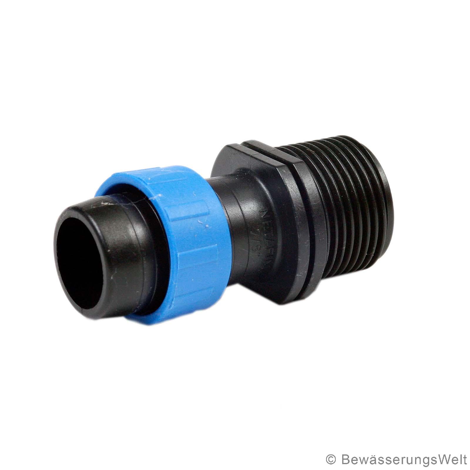 Startverbinder_Ring-blau-Tape16 x 34_Anschlussadapter-AG