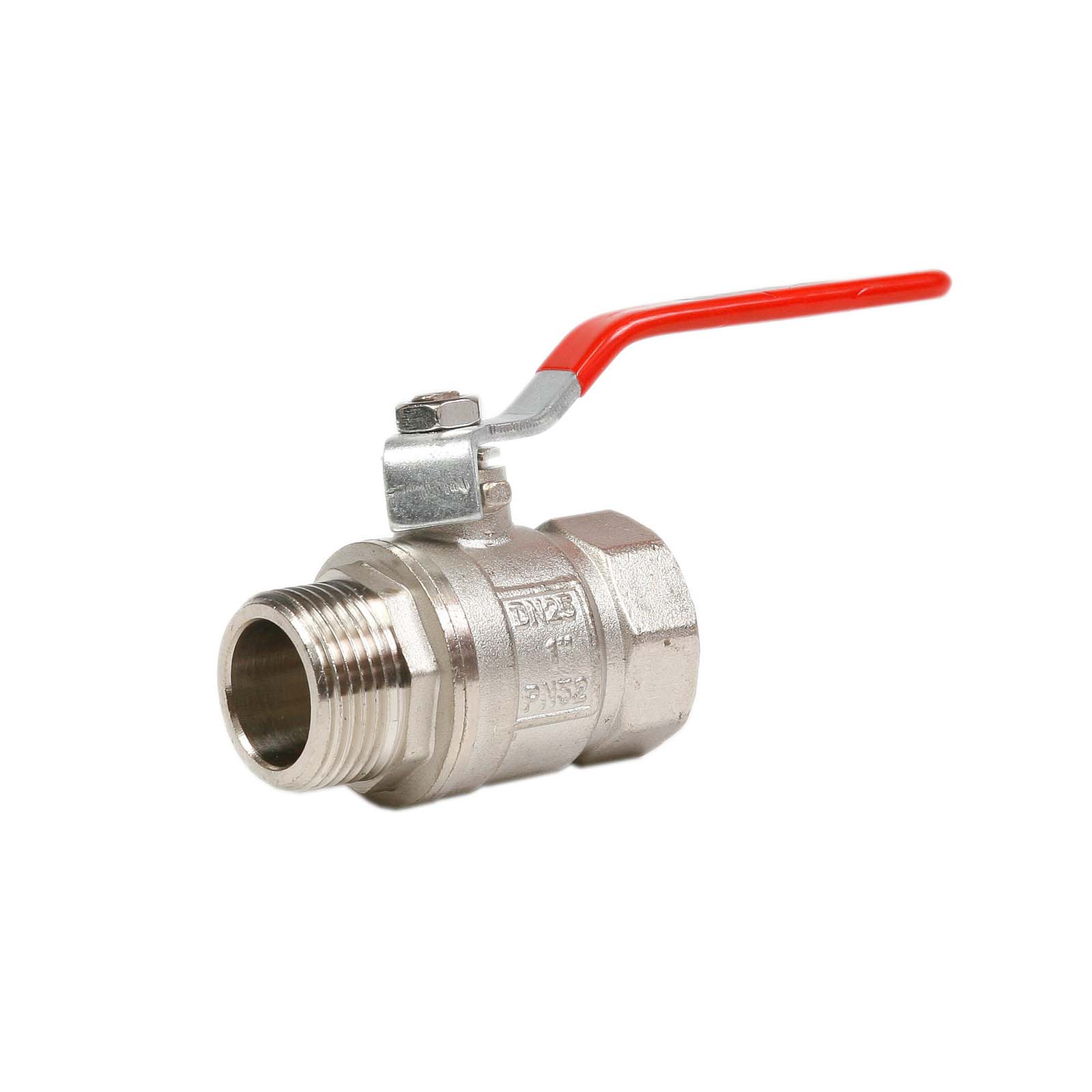 Kugelhahn Pressmessing 1 IG x 1 AG Kugelhahn Pressmessing 1 IG x 1 AG