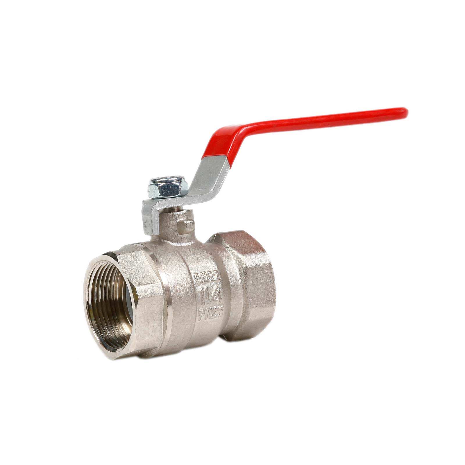 Kugelhahn Pressmessing 114 IG x 114 IG