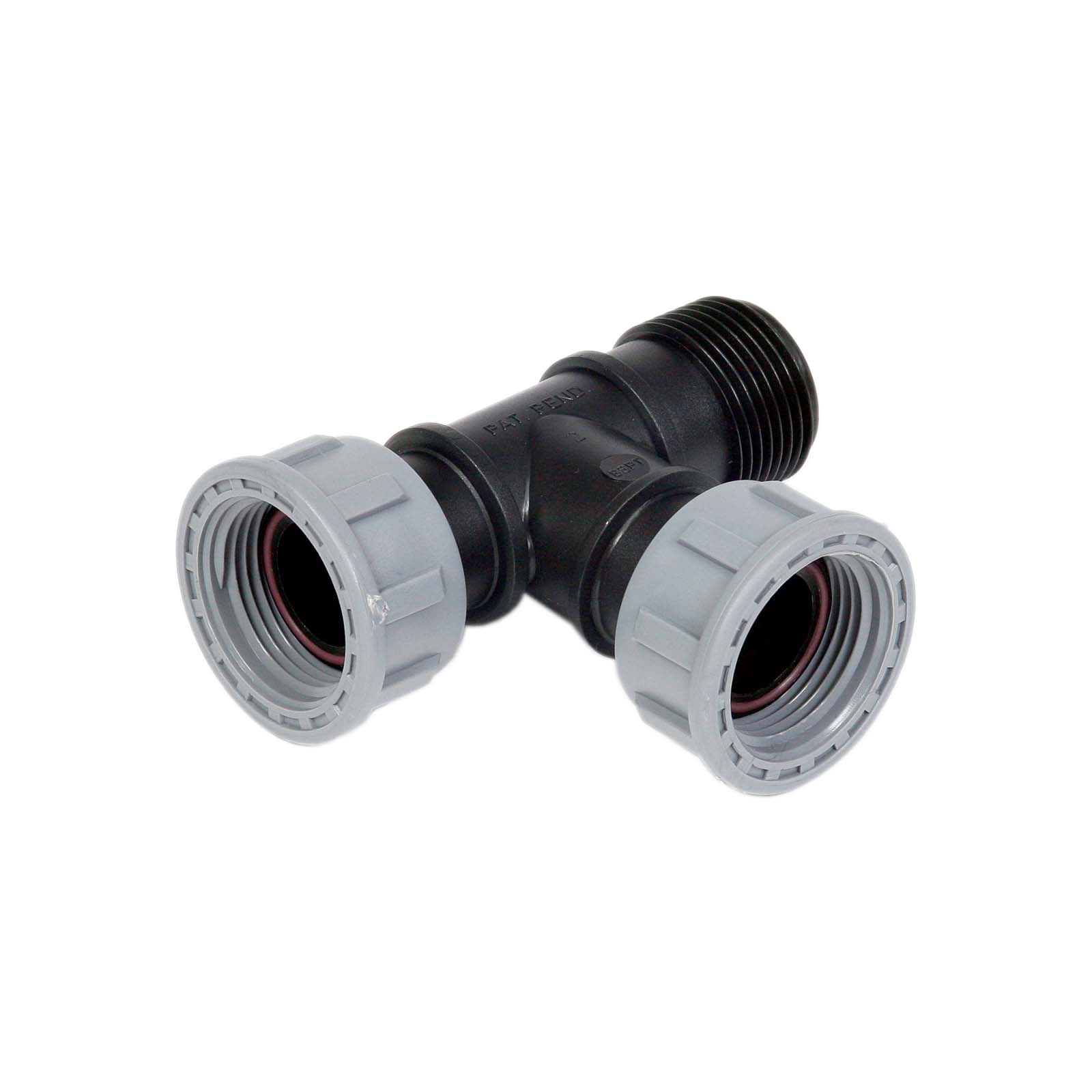 PP-Rollmutter Fitting T 1 IG x 1 IG x 1 AG
