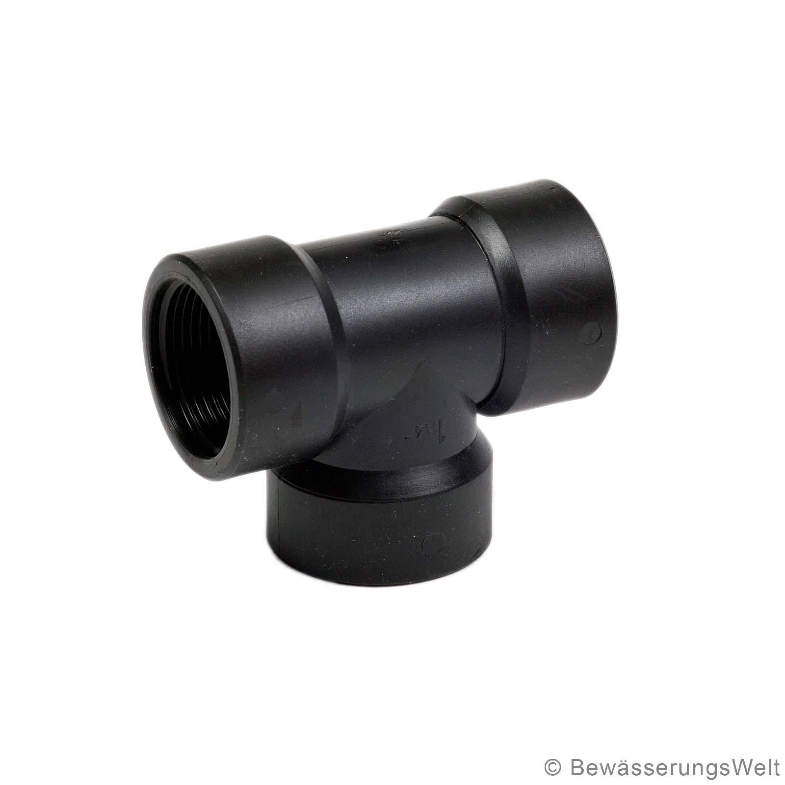 PP-Gewindefitting T-Stück 2 IG x 2 IG x 2 IG