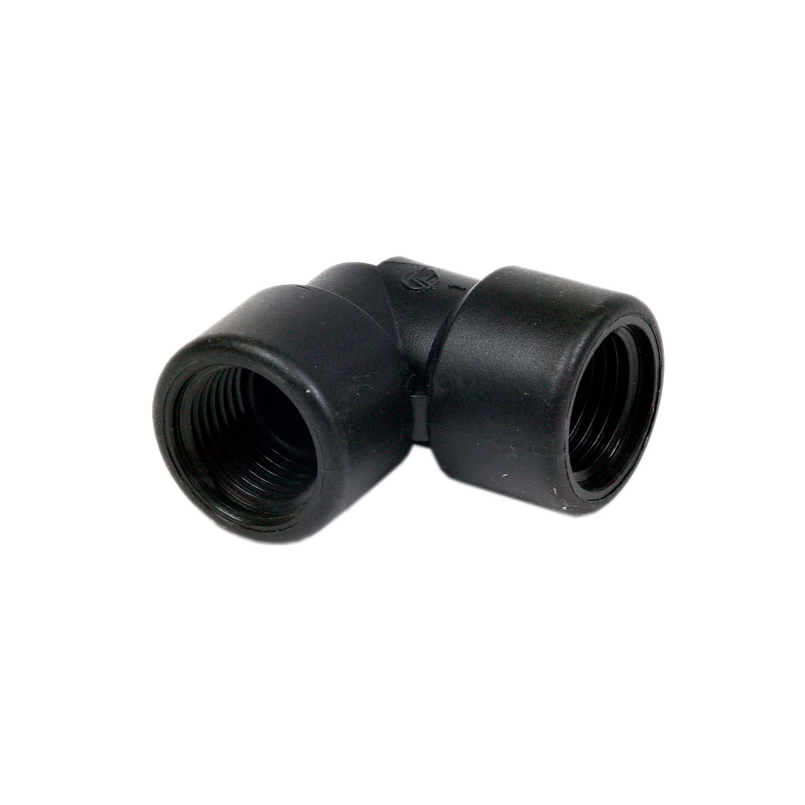 PP-Gewindefitting Winkel 1-14 IG x 1-14 IG